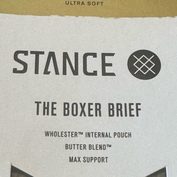 Stance Boxer briefs Collection brown striped NWT - Picture 2 of 5